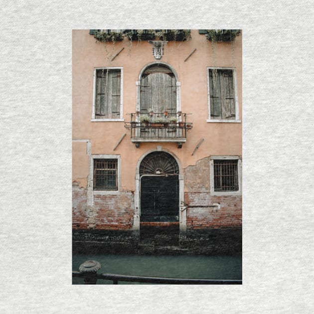 Venice Door Architecture Photography River by A.P.